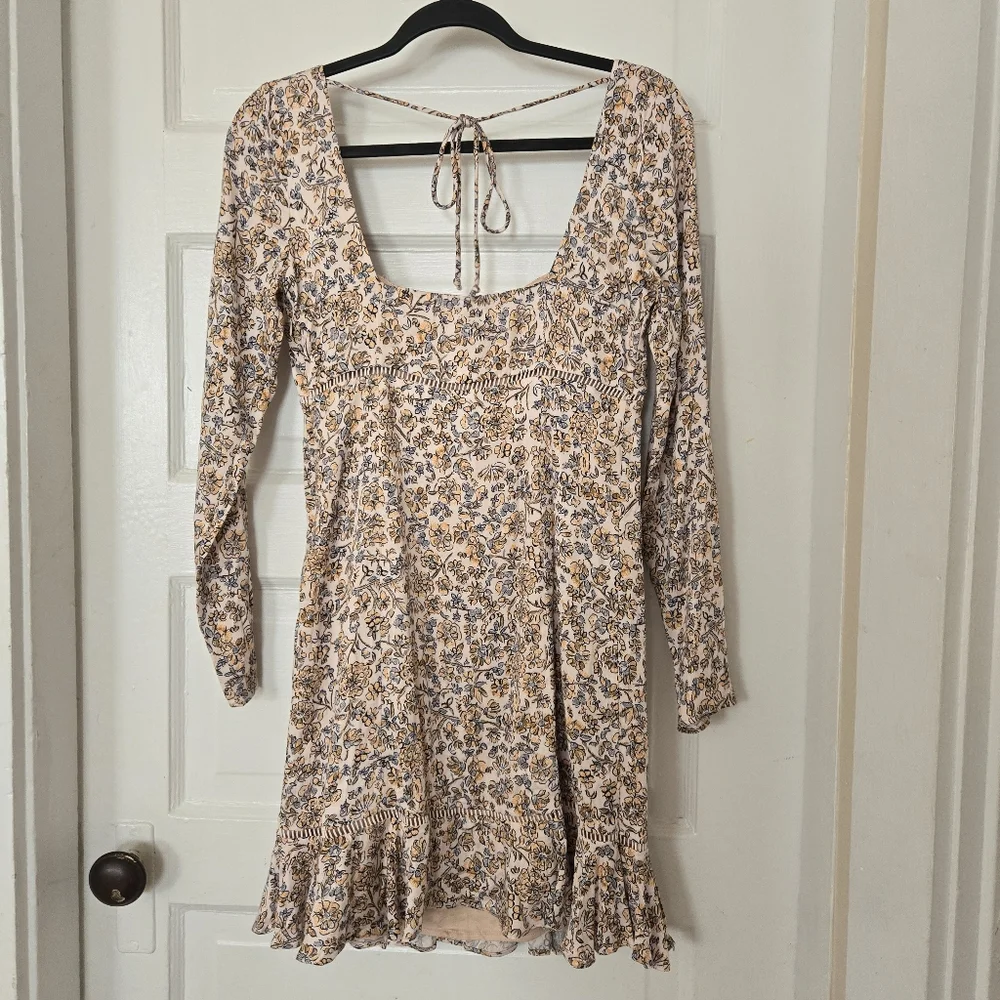 Free People Womens Boheme mini dress - Floral size 4 - Picture 4 of 8